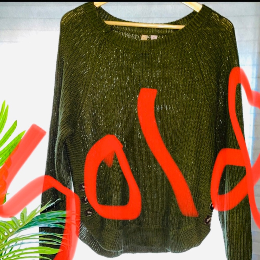 Green Sweater